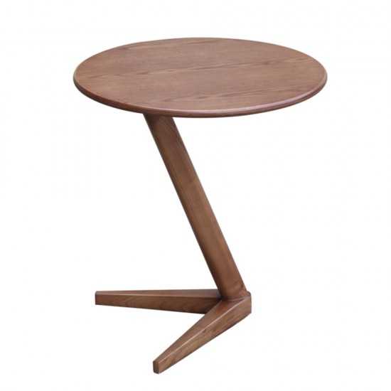 Fine Mod Imports Saint End Table, Walnut