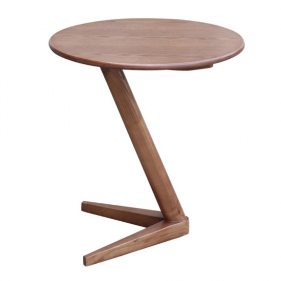 Fine Mod Imports Saint End Table, Walnut