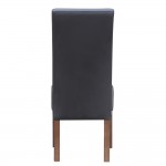 Fine Mod Imports Dinata Dining Chair, Black