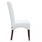 Fine Mod Imports Dinata Dining Chair, White