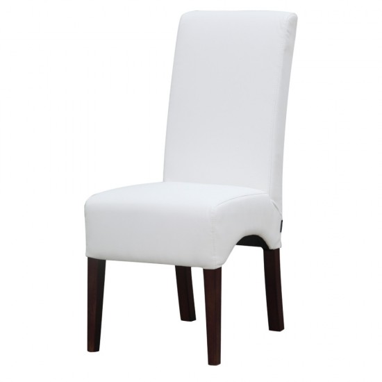 Fine Mod Imports Dinata Dining Chair, White
