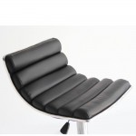 Fine Mod Imports Linder Bar Stool, Black