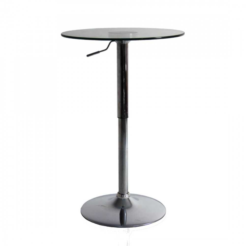 Fine Mod Imports Glass Bar Table Fine Mod Imports Glass Bar Table
