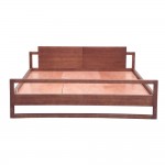 Fine Mod Imports Sort Bed, Walnut