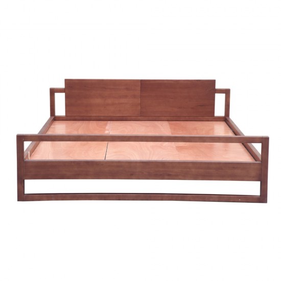 Fine Mod Imports Sort Bed, Walnut