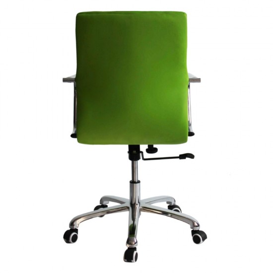 Fine Mod Imports Confreto Conference Office Chair Mid Back, Green