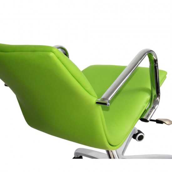 Fine Mod Imports Confreto Conference Office Chair Mid Back, Green