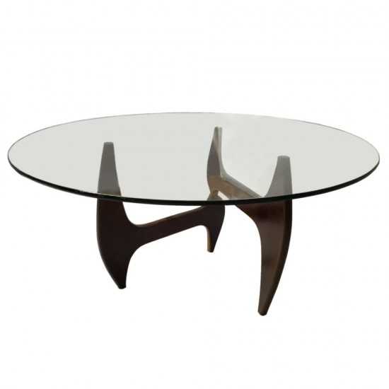 Fine Mod Imports Tribeca Dining Table 48", Walnut