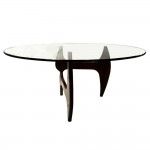 Fine Mod Imports Tribeca Dining Table 48", Walnut