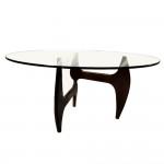 Fine Mod Imports Tribeca Dining Table 48", Walnut