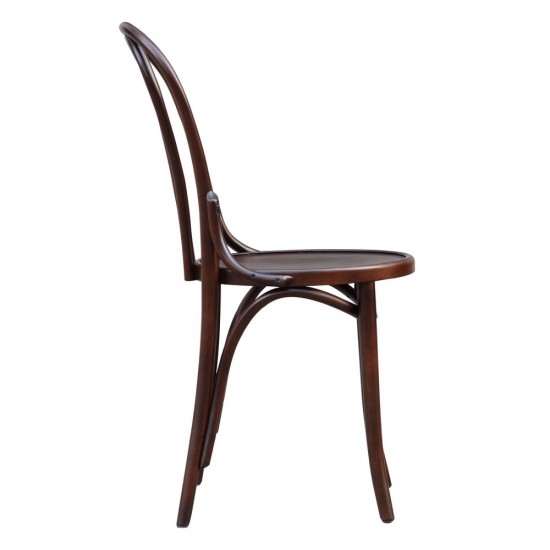 Fine Mod Imports Oldanao Dining Chair, Brown