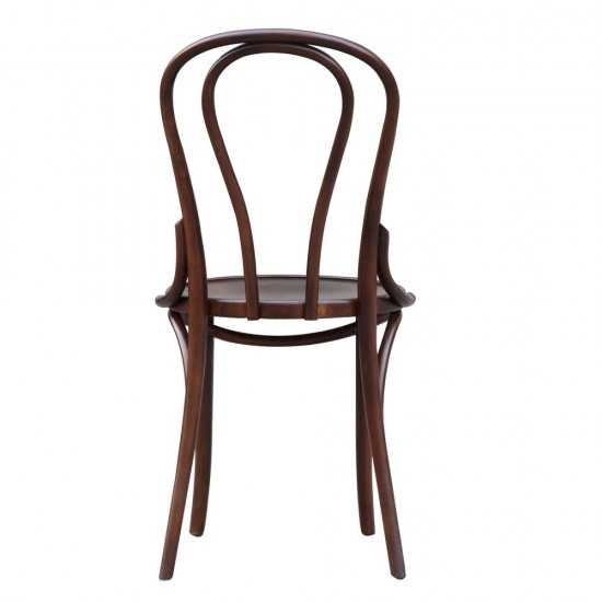 Fine Mod Imports Oldanao Dining Chair, Brown