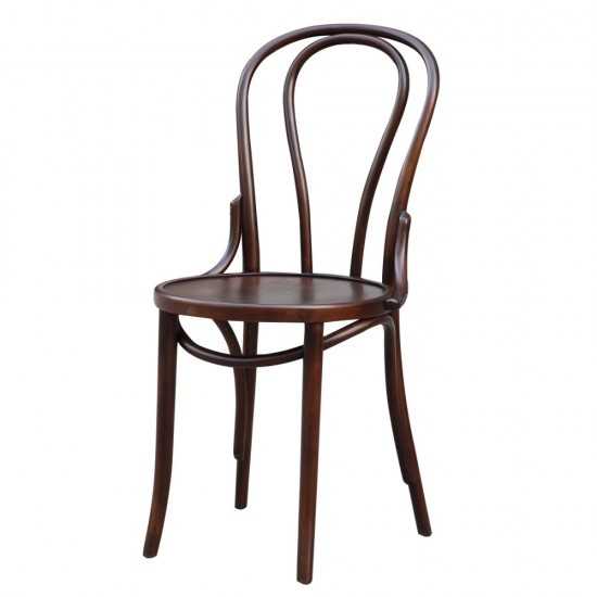 Fine Mod Imports Oldanao Dining Chair, Brown