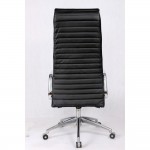 Fine Mod Imports Ox Office Chair High Back, Black