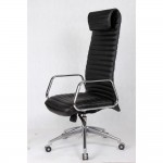 Fine Mod Imports Ox Office Chair High Back, Black