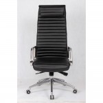 Fine Mod Imports Ox Office Chair High Back, Black