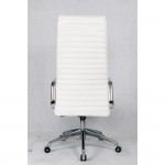 Fine Mod Imports Ox Office Chair High Back, White