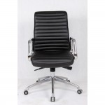 Fine Mod Imports Ox Office Chair Mid Back, Black