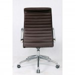 Fine Mod Imports Ox Office Chair Mid Back, Dark Brown