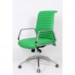 Fine Mod Imports Ox Office Chair Mid Back, Green