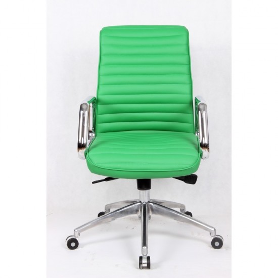 Fine Mod Imports Ox Office Chair Mid Back, Green