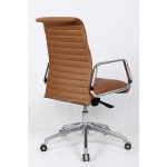 Fine Mod Imports Ox Office Chair Mid Back, Light Brown