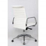 Fine Mod Imports Ox Office Chair Mid Back, White