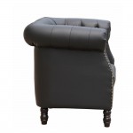 Fine Mod Imports Chester Chair, Black