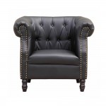 Fine Mod Imports Chester Chair, Black