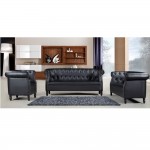 Fine Mod Imports Chester Chair, Black