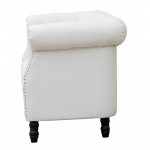 Fine Mod Imports Chester Loveseat, White