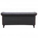 Fine Mod Imports Chester Sofa, Black