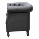 Fine Mod Imports Chester Sofa, Black