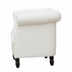 Fine Mod Imports Chester Sofa, White