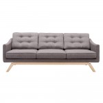 Fine Mod Imports Barsona Sofa, Gray