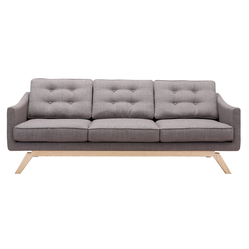 Fine Mod Imports Barsona Sofa, Gray