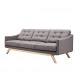 Fine Mod Imports Barsona Sofa, Gray