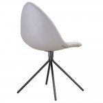 Fine Mod Imports Tripod Dining Chair, White