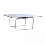 Fine Mod Imports Hans Coffee Table, Glass