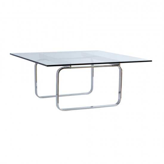 Fine Mod Imports Hans Coffee Table, Glass