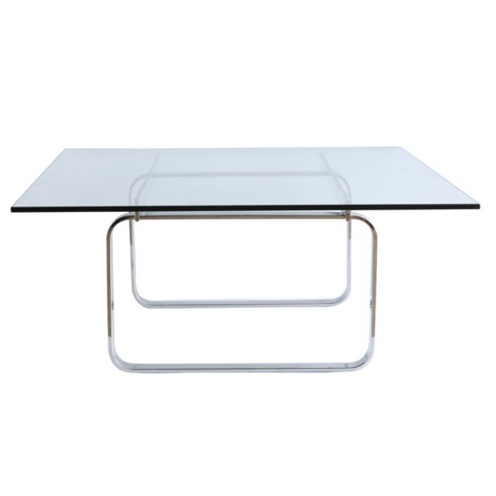 Fine Mod Imports Hans Coffee Table, Glass