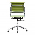 Fine Mod Imports Flees Office Chair Mid Back, Green