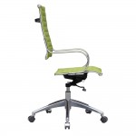 Fine Mod Imports Flees Office Chair High Back, Green