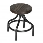 Fine Mod Imports Alta Stool, Walnut