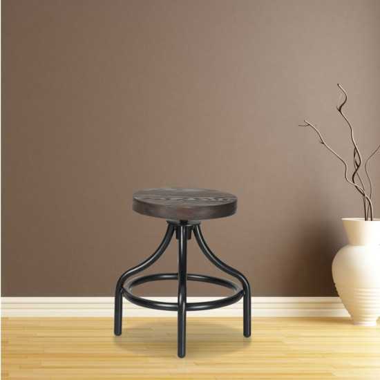 Fine Mod Imports Alta Stool, Walnut