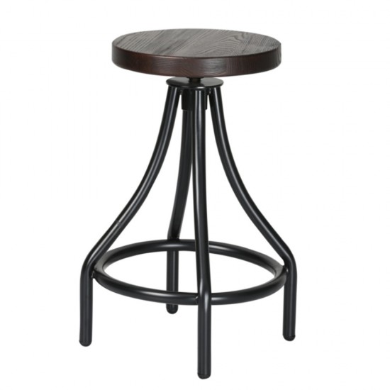 Fine Mod Imports Alta Counter Stool, Walnut