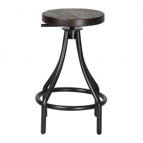 Fine Mod Imports Alta Counter Stool, Walnut