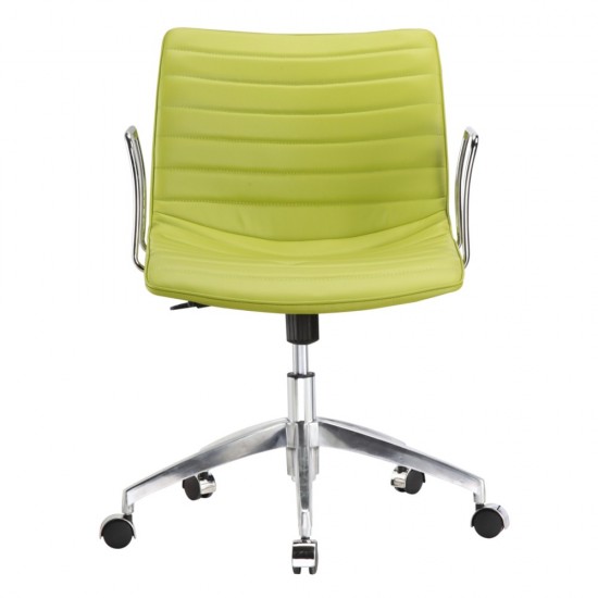 Fine Mod Imports Comfy Office Chair Mid Back, Green