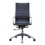 Fine Mod Imports Twist Office Chair High Back, Black