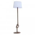 Fine Mod Imports Rope Floor Lamp, Natural